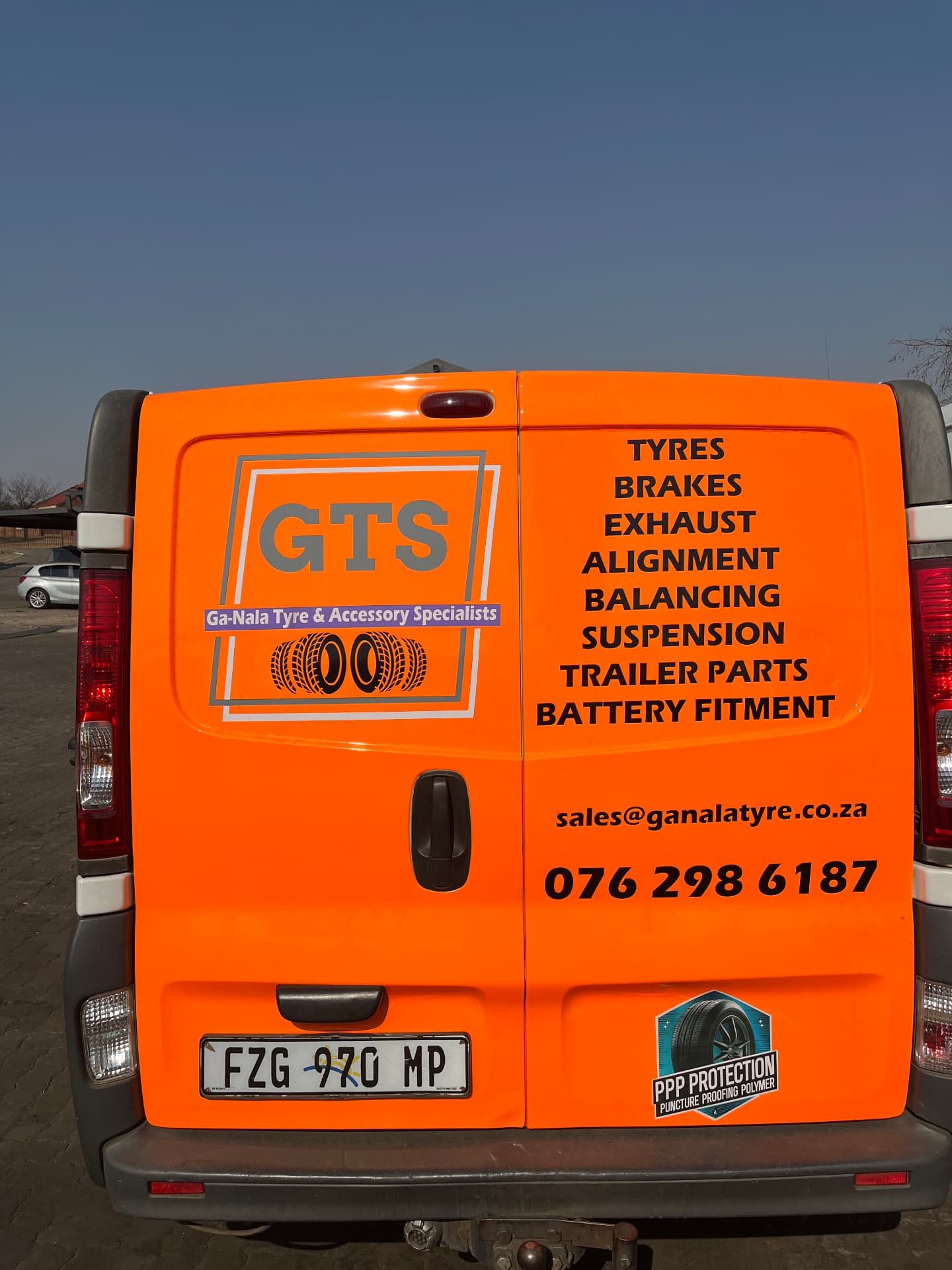 GTS mobile — services list