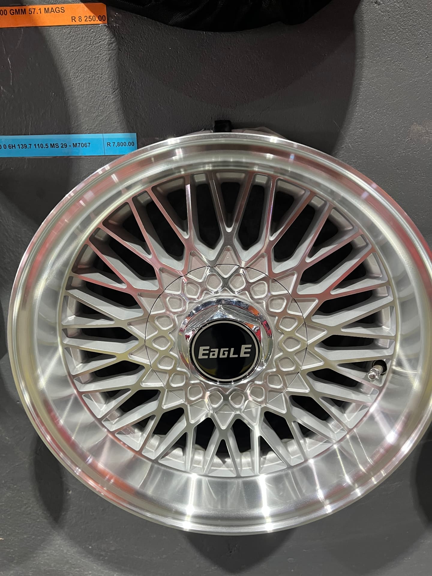 Eagle Mesh Classic — Polished Silver