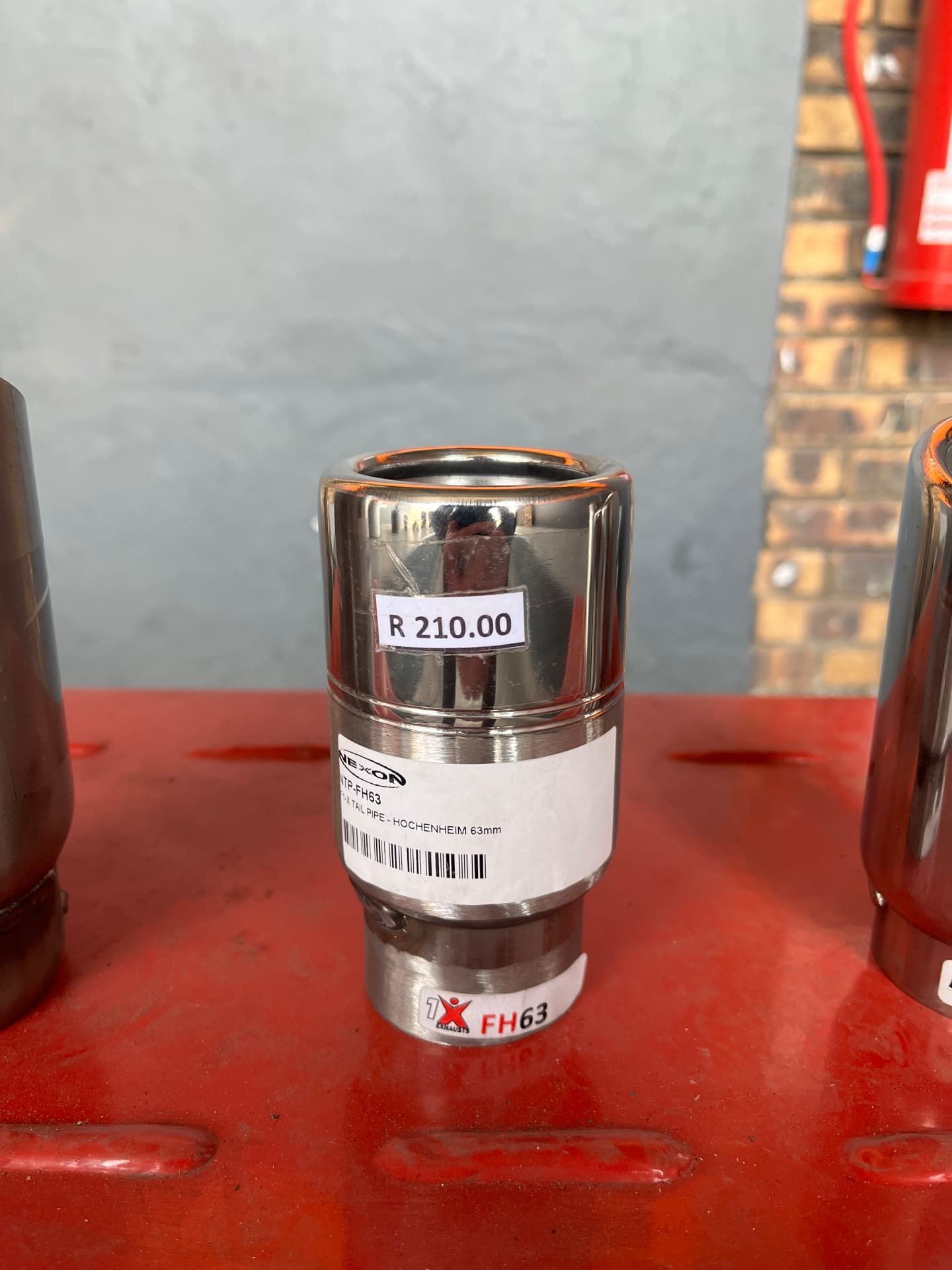 F1-X Tail Pipe — Hochenheim 63mm