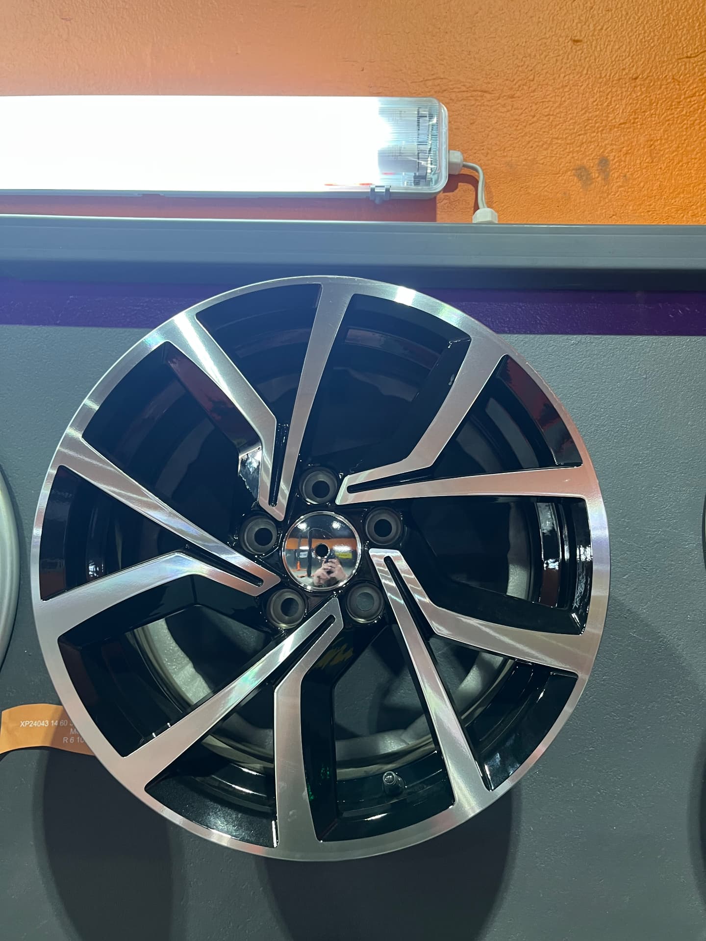 5-Spoke Black & Machined — Euro Fit